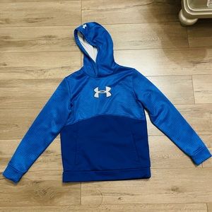 Blue Boys Under Armour Hoodie